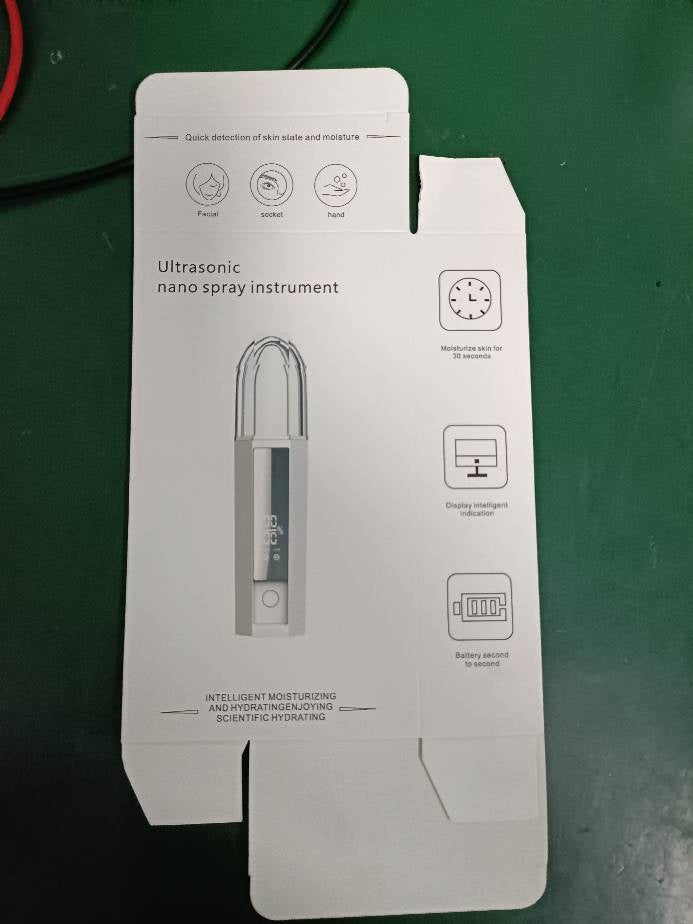 Mini Nano Mist Facial Steamer with LCD