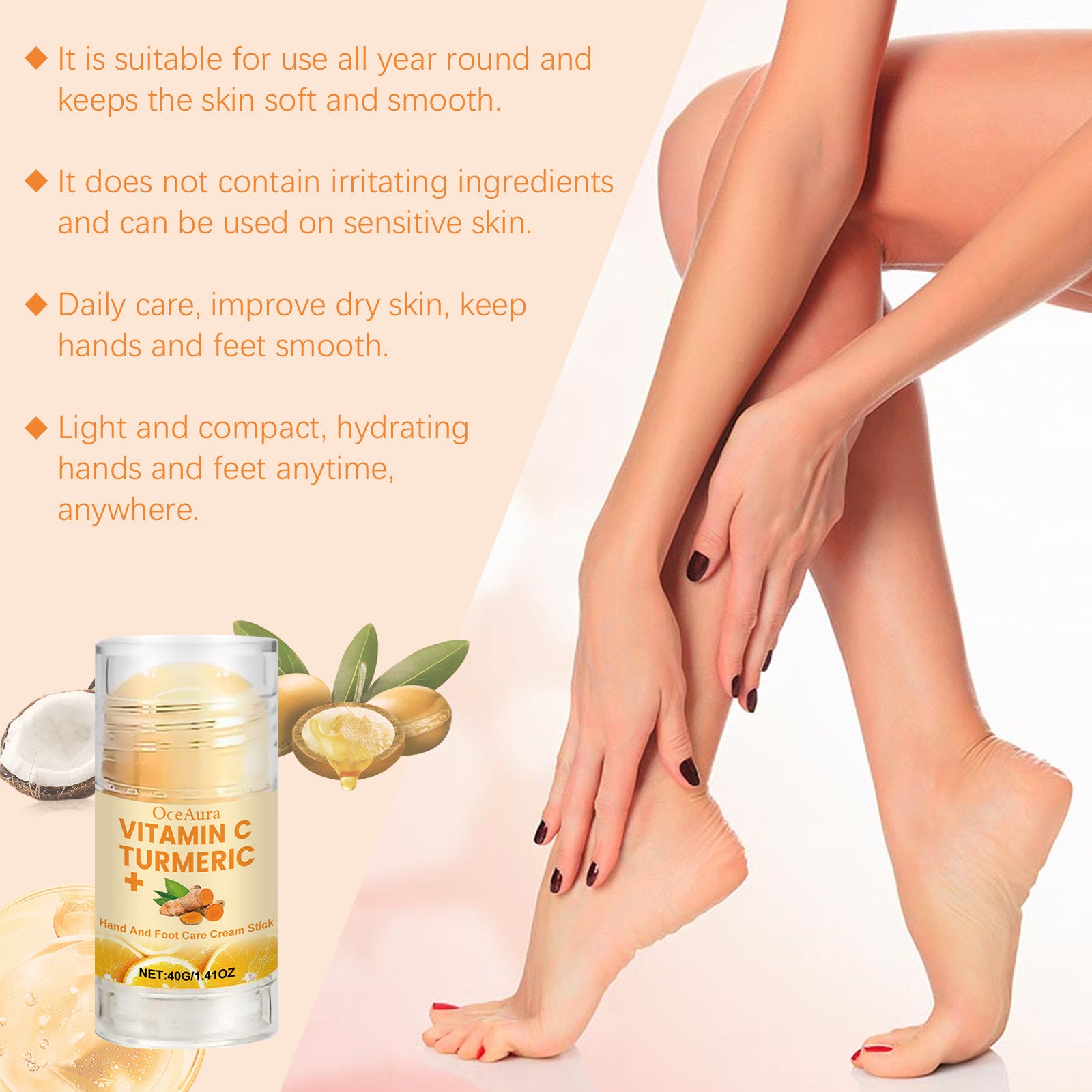 Glow & Repair Cream for Hands, Feet, Neck