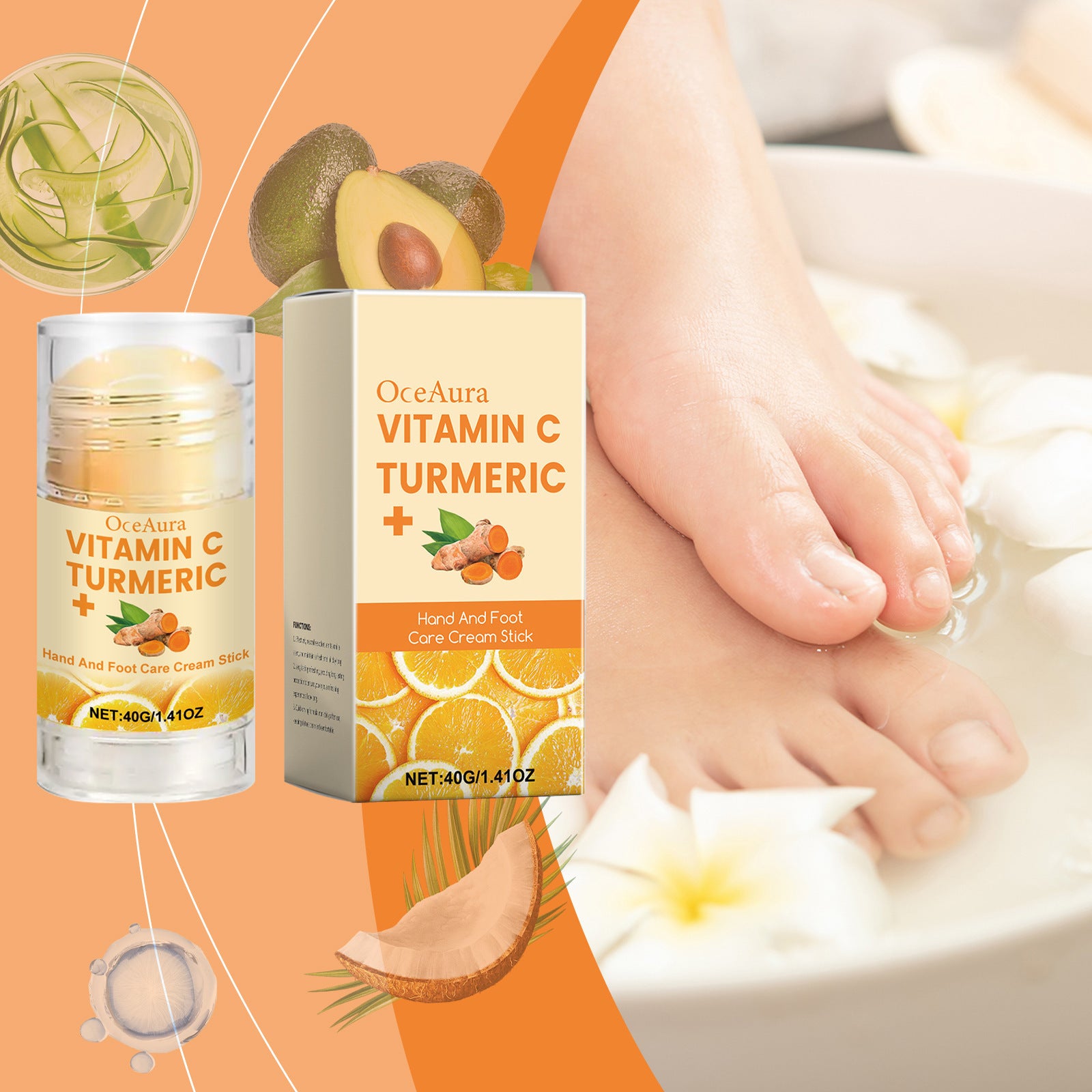 Glow & Repair Cream for Hands, Feet, Neck