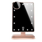 LED Makeup Mirror with Bluetooth Speaker Glow