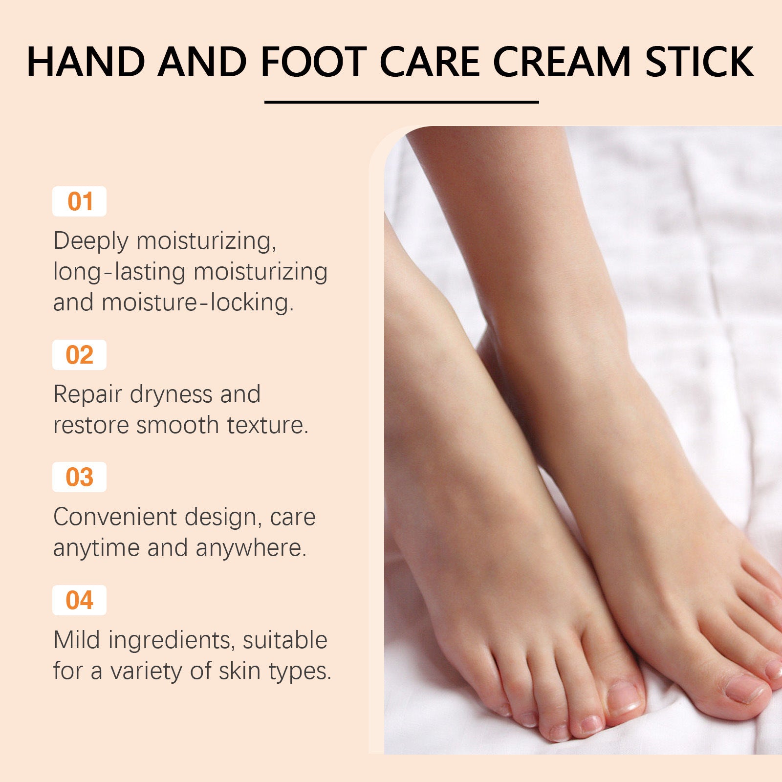 Glow & Repair Cream for Hands, Feet, Neck