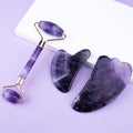 Healing Amethyst Roller and Gua Sha Set