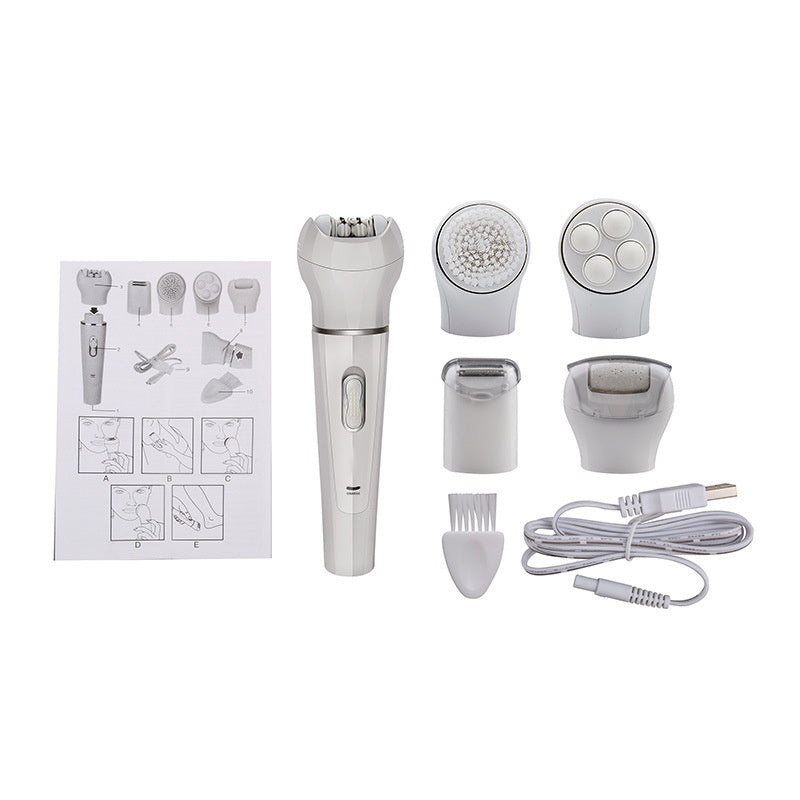 PureVibe™ 5-in-1 Skin Care Cleansing Brush