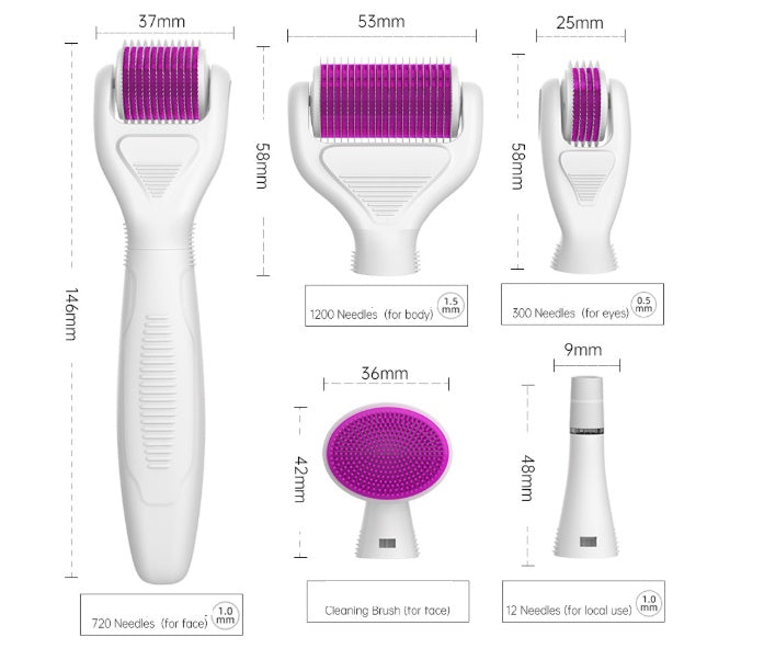 6-in-1 At-Home Microneedling Skin Care Set