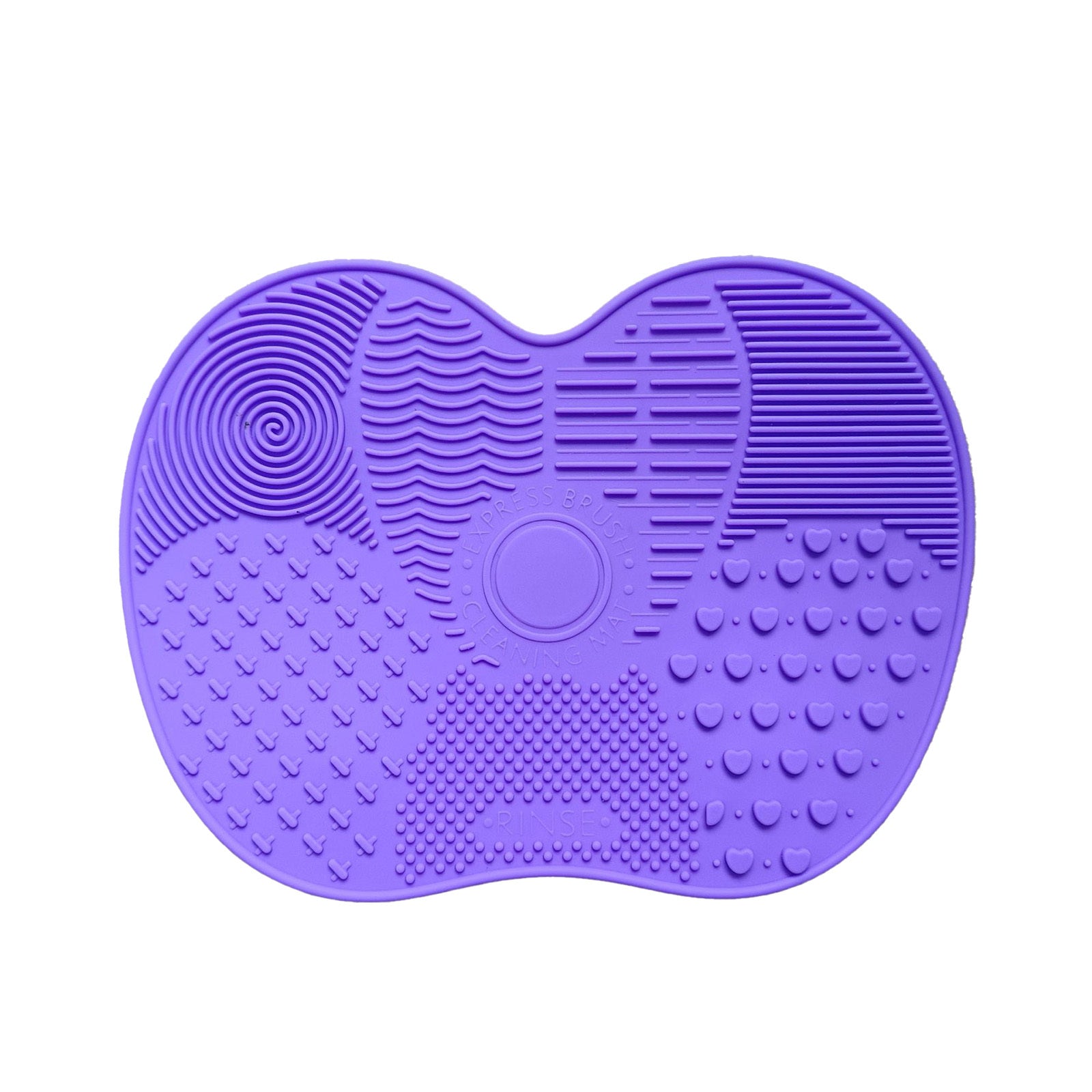 Professional Silicone Makeup Brush Cleaner Mat With Suction Cups - Portable Washing Pad For Deep Cleaning Cosmetic Brushes. Features Textured Surfaces & Strong Adhesion. 6 Color Options Available