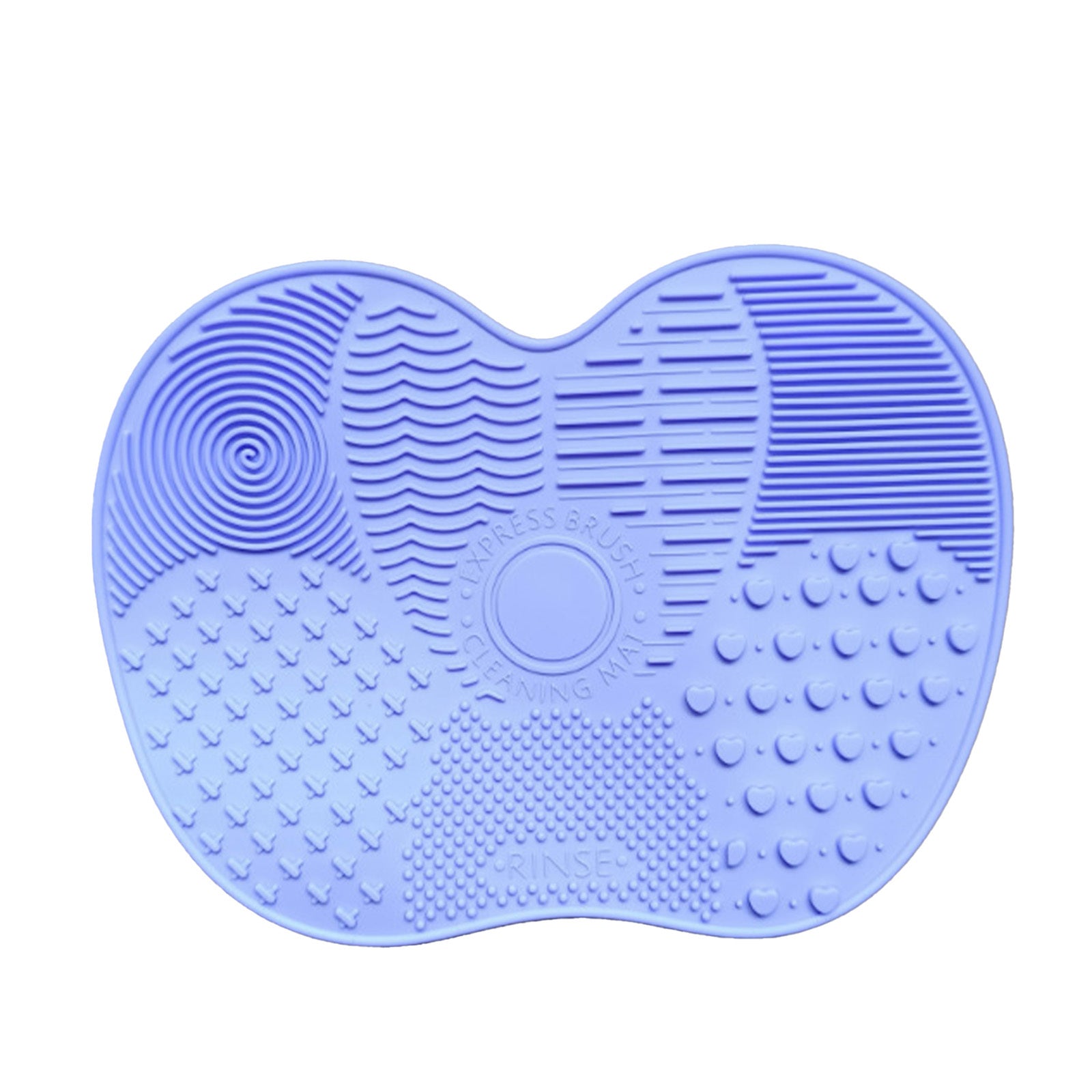 Professional Silicone Makeup Brush Cleaner Mat With Suction Cups - Portable Washing Pad For Deep Cleaning Cosmetic Brushes. Features Textured Surfaces & Strong Adhesion. 6 Color Options Available